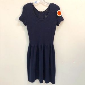 French Monoprix Cotton Dress with short sleeves